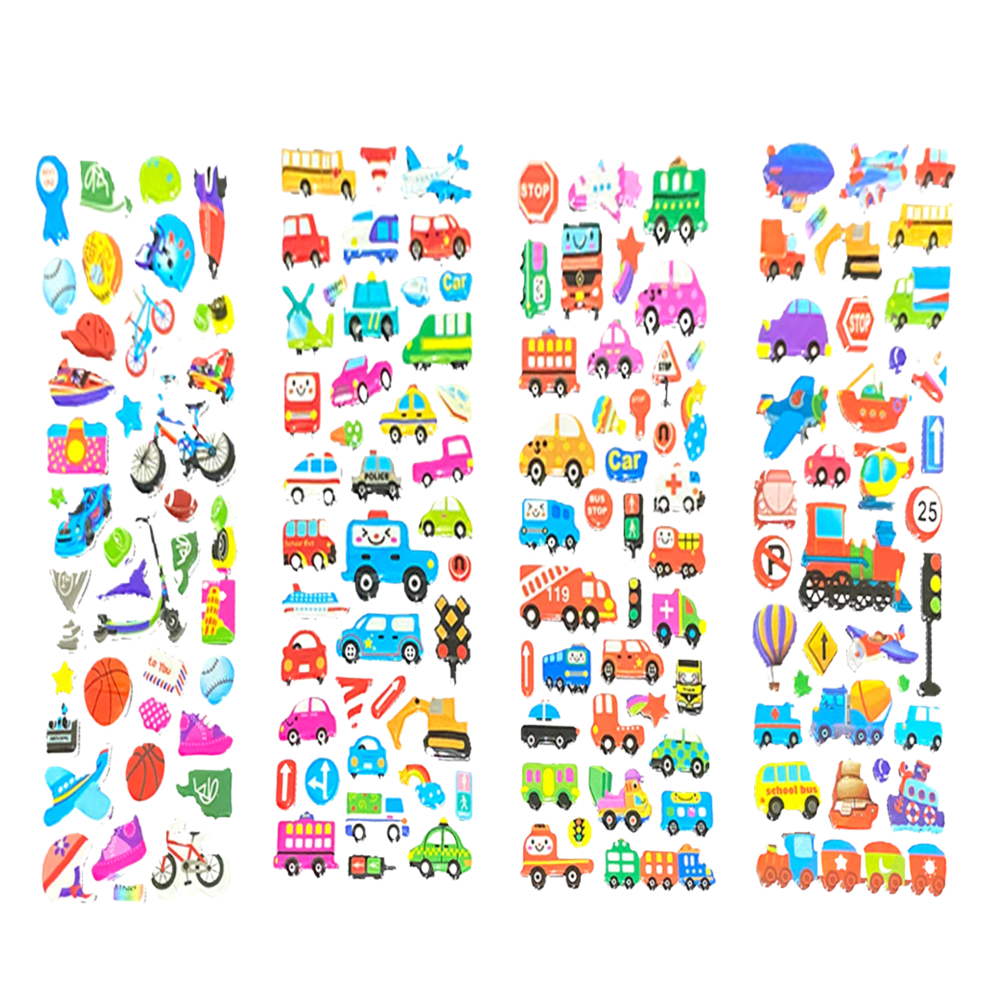 3D Cute Stickers – Kawaii Puffy Stickers Kids