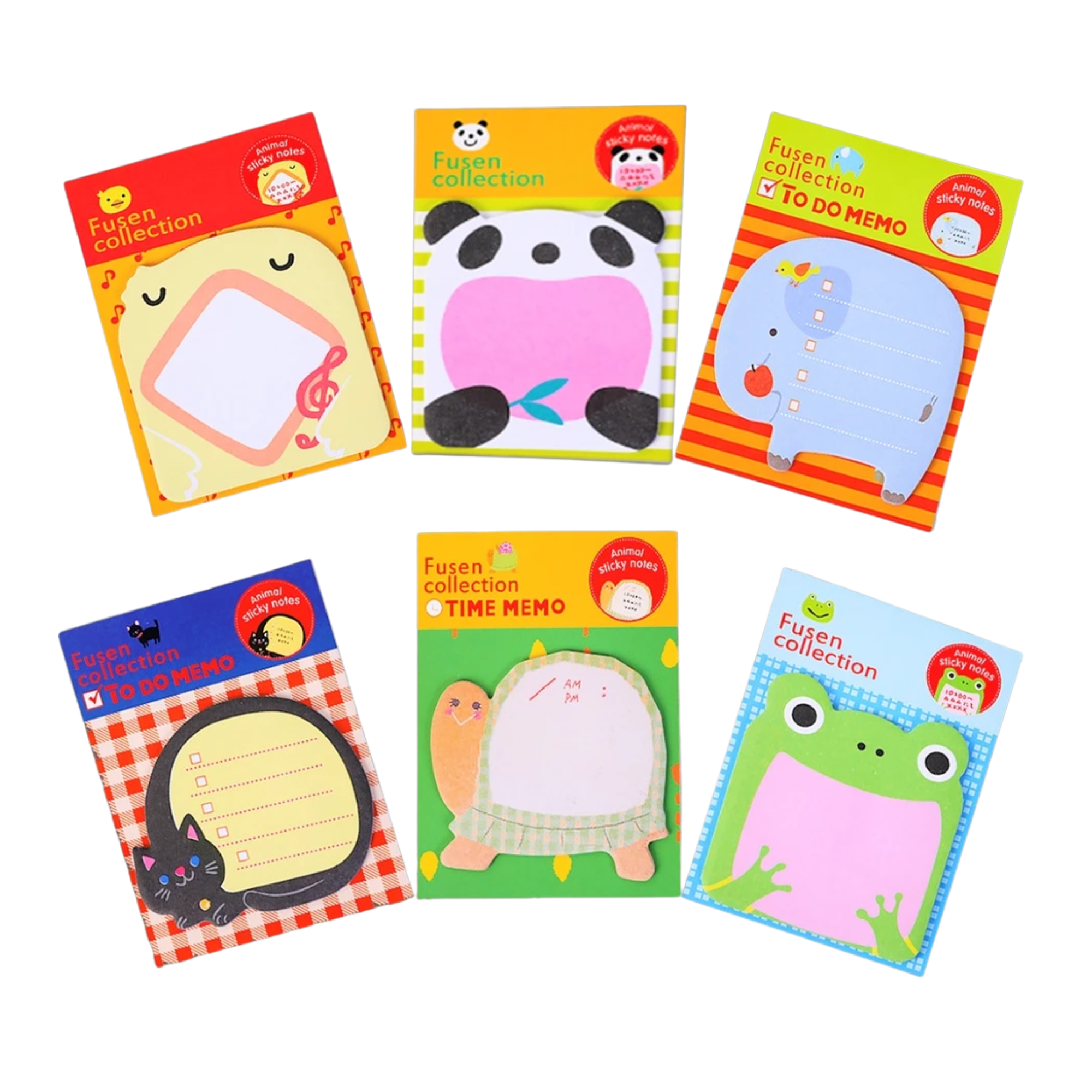 cute sticky note memo pad for school and office use